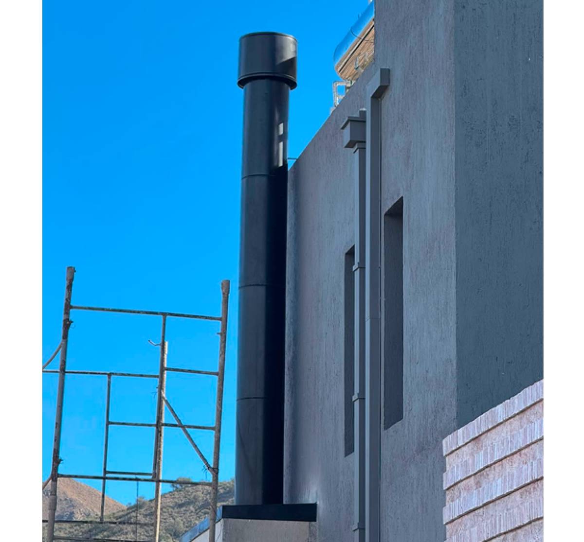 Chimeneas con sombrero Venturi